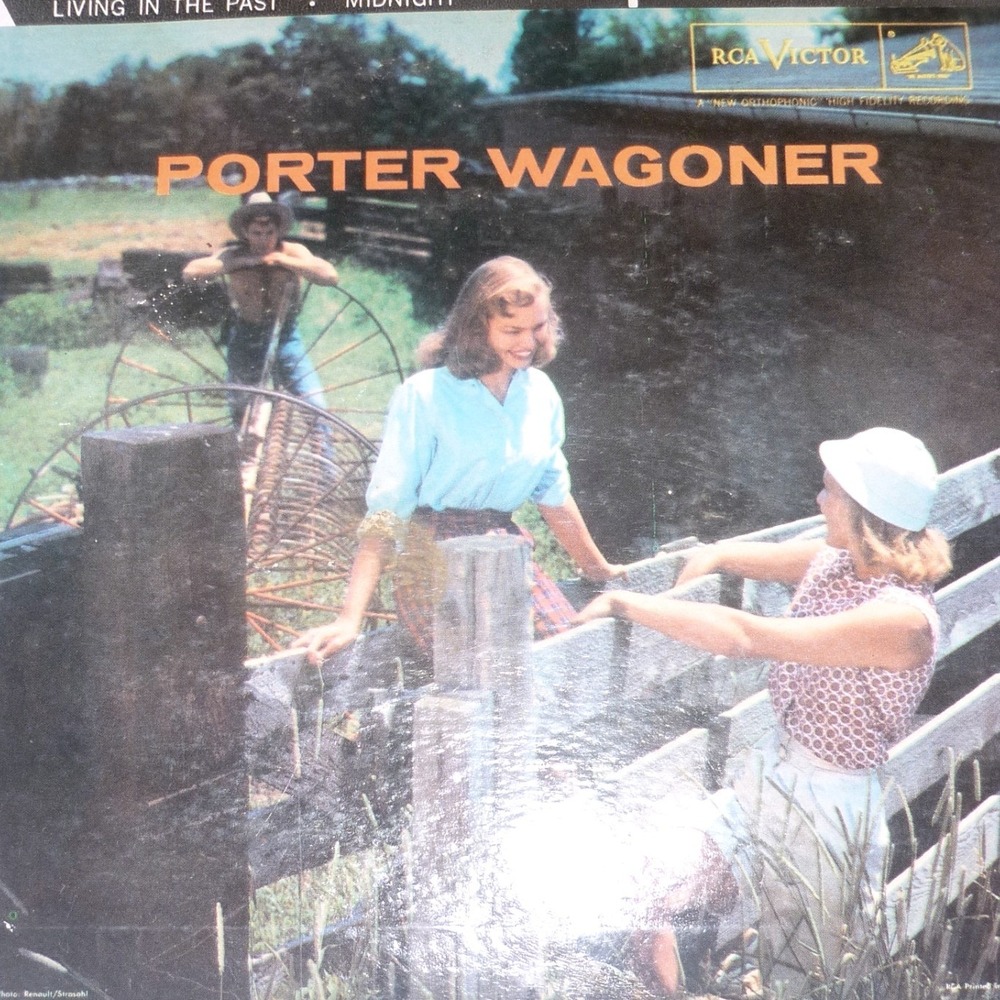 Porter Wagoner Satisfied Mind 45 EP RCA Victor EPA-937 Country Vinyl Record 1957